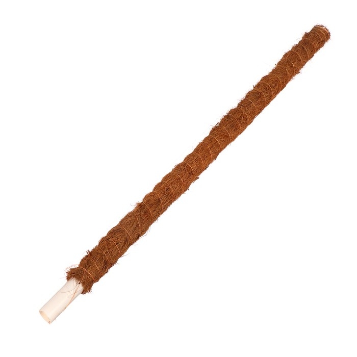 Опора для подвязки растений, h = 60 см, d = 2,5 см, кокосовая, Greengo