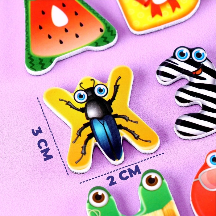 Набор развивающих магнитов &laquo;Алфавит&raquo;