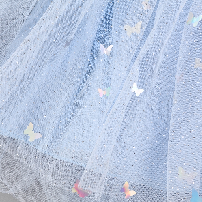 Карнавальный набор &laquo;Стильная принцесса&raquo;: ободок, платье голубое, рост 98 см