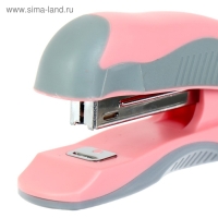 Степлер №10, на 12 листов, deVENTE Pastel, пластиковый, МИКС х 4 цвета, картонная коробка Степлер №10, на 12 листов, deVENTE Pastel, пластиковый, МИКС х 4 цвета, картонная коробка