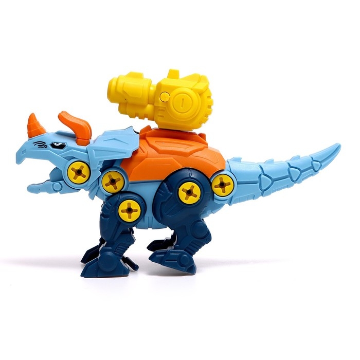 Винтовой конструктор &laquo;ДиноМир&raquo;, трицератопс