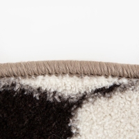 Ковер &laquo;Альфа&raquo;, круглый, 100х100 см, полипропилен 100%, джут