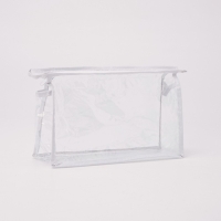 Косметичка на молнии, цвет белый Косметичка на молнии, цвет белый