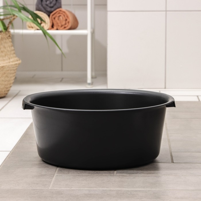 Таз круглый хозяйственный «Эконом», 15 л, цвет МИКС Таз круглый хозяйственный «Эконом», 15 л, цвет МИКС