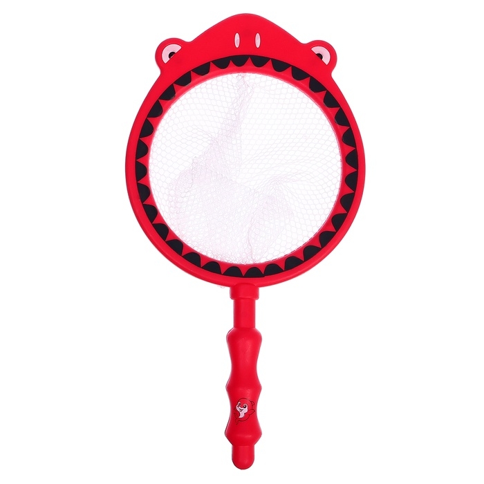 Резиновые игрушки, для купания в ванной, набор, с сачком, МИКС Резиновые игрушки, для купания в ванной, набор, с сачком, МИКС