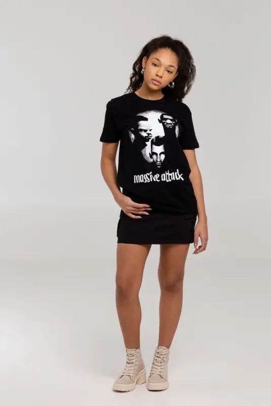 Футболка &laquo;Меламед. Massive Attack&raquo;, черная, размер S