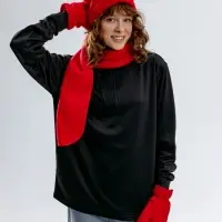 Варежки Fleecy, красные Варежки Fleecy, красные