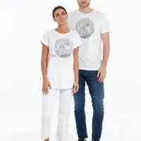 Футболка &laquo;Качели&raquo;, белая, размер S