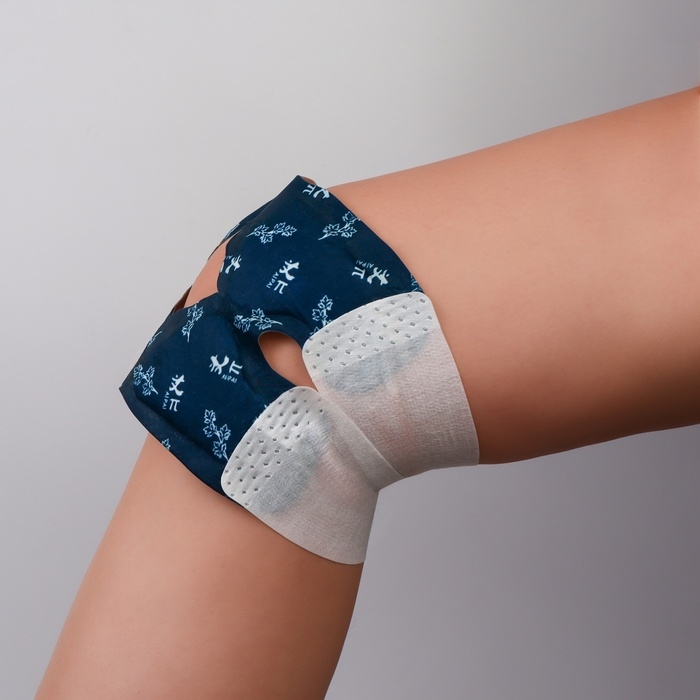 Бандаж самонагревающийся для коленного сустава, 14 × 18 × 0,5 см, цвет синий Бандаж самонагревающийся для коленного сустава, 14 × 18 × 0,5 см, цвет синий