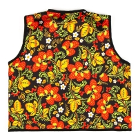 Карнавальная жилетка «Иванушка» с поясом 100 см, р. 98-110 см, цвет черный Карнавальная жилетка «Иванушка» с поясом 100 см, р. 98-110 см, цвет черный