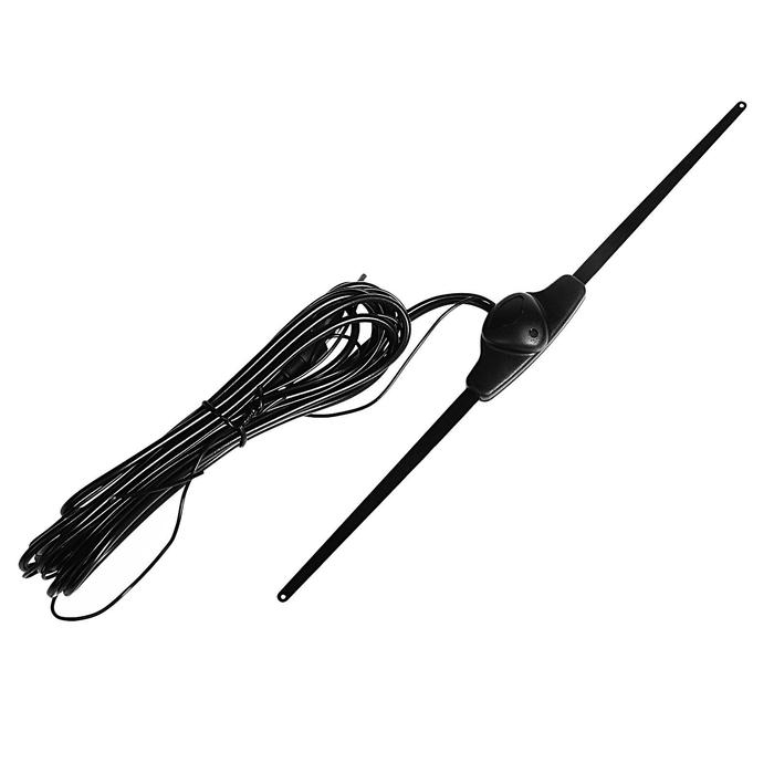 Антенна автомобильная внутрисалонная, активная, 25 см, всеволновая, кабель 2,5 м Антенна автомобильная внутрисалонная, активная, 25 см, всеволновая, кабель 2,5 м