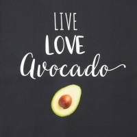 Полотенце "Этель" Avocado 40х73 см, 100% хлопок, саржа 190 гр/м2