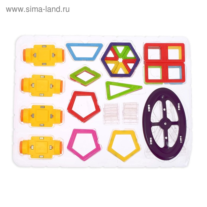 Конструктор магнитный &laquo;Мини магический магнит&raquo;, 102 детали