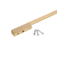 Ручка-скоба CAPPIO RSC023, алюминий, м/о 576 мм, цвет золотой Ручка-скоба CAPPIO RSC023, алюминий, м/о 576 мм, цвет золотой