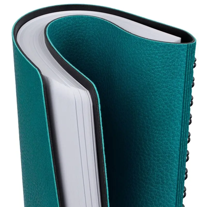 Ежедневник Strep Front на заказ, недатированный, бирюзовый