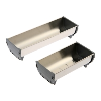 Поддон из нержавеющей стали 103х472 мм Поддон из нержавеющей стали 103х472 мм