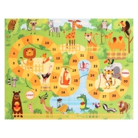 Настольная игра &laquo;Веселые ходилки&raquo;, 4 в 1