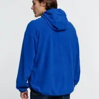 Анорак флисовый унисекс Fliska, ярко-синий, размер M/L