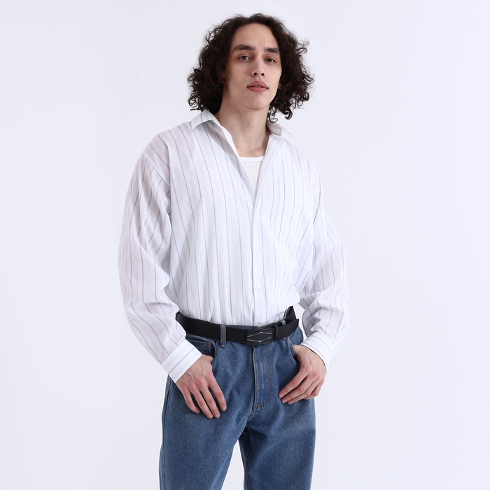 Ремень мужской «Великан», ширина 4 см, автомат, пряжка металл, цвет чёрный Ремень мужской «Великан», ширина 4 см, автомат, пряжка металл, цвет чёрный