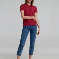 Рубашка поло женская Neptune вишнево-красная, размер S Рубашка поло женская Neptune вишнево-красная, размер S