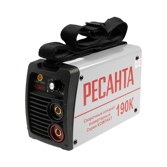 Сварочный аппарат инверторный Сварочный аппарат инверторный "Ресанта" САИ190К, 7.15 кВт, 10-190 А