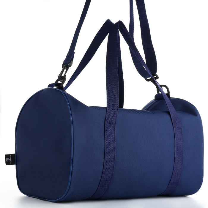 Сумка спортивная мужская, TEXTURA, маленький размер, цвет синий Сумка спортивная мужская, TEXTURA, маленький размер, цвет синий