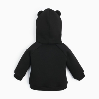 Костюм: толстовка и брюки Крошка, Я BASIC LINE, рост 80-86 см, черный Костюм: толстовка и брюки Крошка, Я BASIC LINE, рост 80-86 см, черный