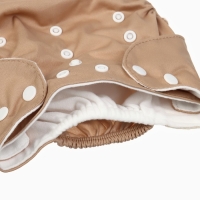 Многоразовый подгузник &laquo;Львенок&raquo;, 3-15 кг, цвет коричневый, Крошка Я