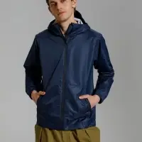 Куртка унисекс Nordvind DWR, темно-синяя, размер S