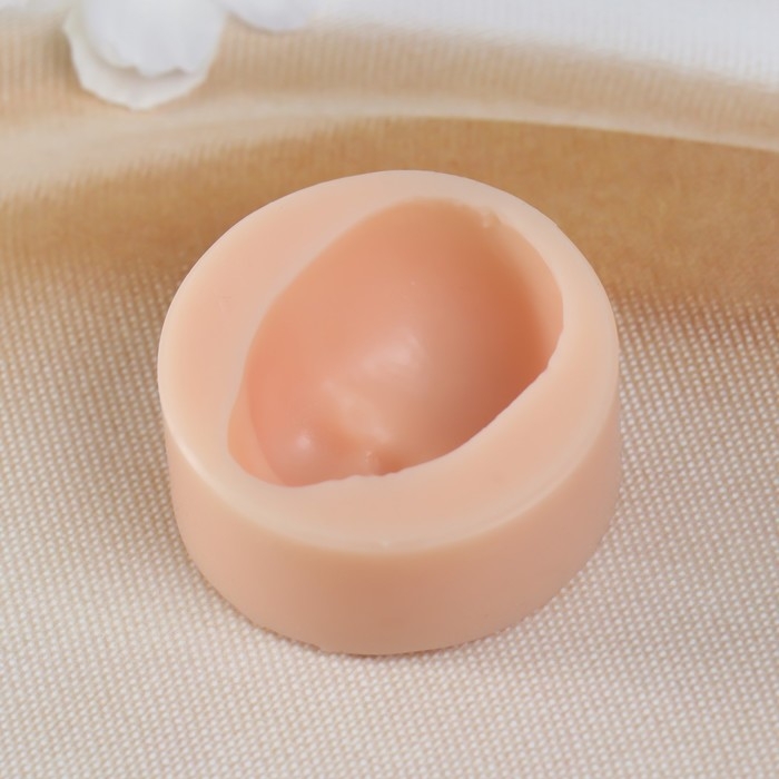 Молд силикон Молд силикон "Лицо младенца" №7 3,9х2,5х1,8 см