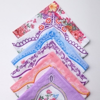 Платок носовой женский 28х28см, 6шт, рис 21218-2, МИКС, ситец 100г/м, хл100% Платок носовой женский 28х28см, 6шт, рис 21218-2, МИКС, ситец 100г/м, хл100%