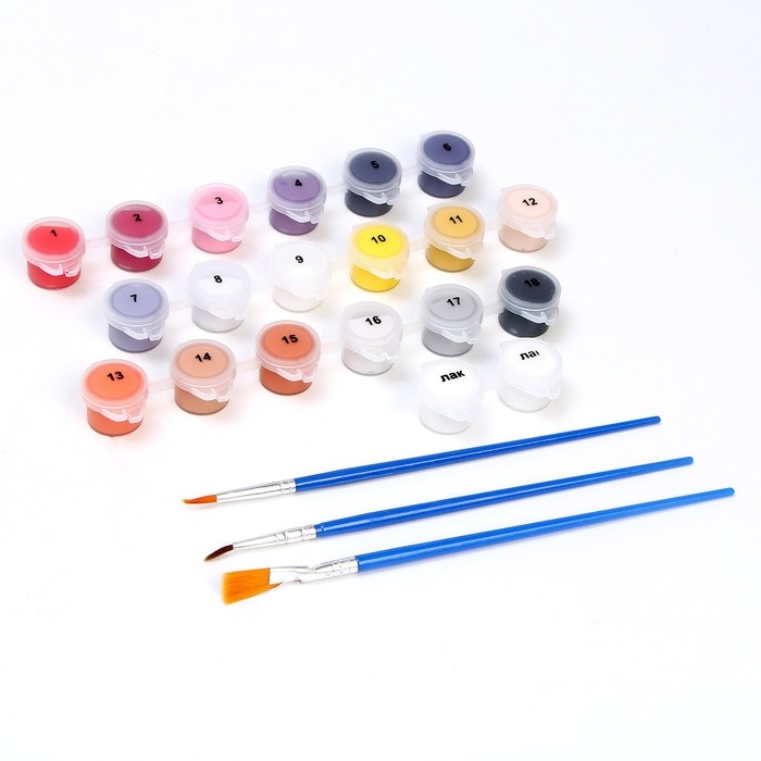 Картина по номерам на холсте с подрамником &laquo;Воин с клинком&raquo;, 40 х 50 см