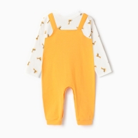 Комплект: боди и комбинезон  Крошка Я "Сафари", рост 62-68 см