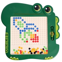 Магнитный планшет для рисования &laquo;Динозаврик&raquo;, мозаика, 10 карточек