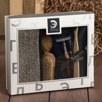 Набор подарочный Этель полотенце 30х60 см и аксессуары (7 предметов)