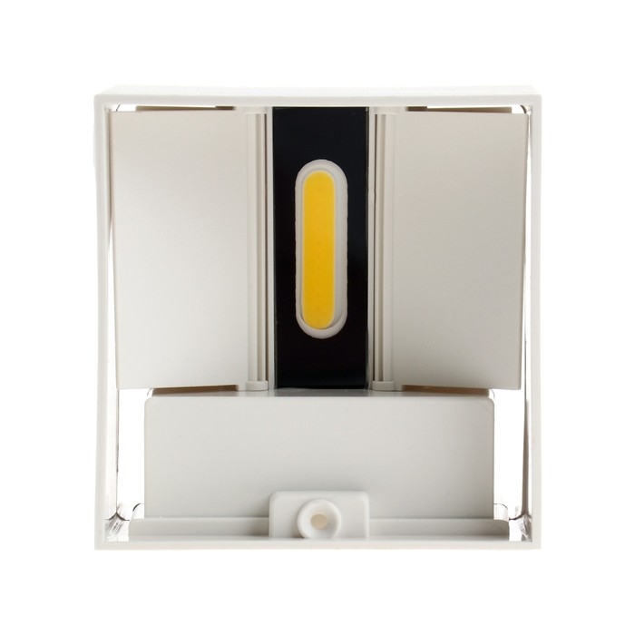 Светильник фасадный «Куб», FSD-063, 6 Вт, 3000К, регулир. луч, IP65, 220 В, пластик, белый 1008423 Светильник фасадный «Куб», FSD-063, 6 Вт, 3000К, регулир. луч, IP65, 220 В, пластик, белый 1008423