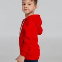 Толстовка с капюшоном детская Kirenga Kids, красная, 6 лет