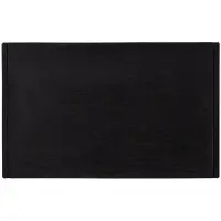 Лейбл из ПВХ Dzeta, ХL, черный