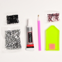 Алмазная мозаика на фигурке для детей &laquo;Милый мишка&raquo;, полное заполнение