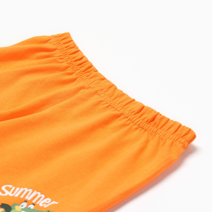 Шорты для мальчика, цвет оранжевый, рост 92 см