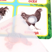 Развивающая игра на липучках «Животные фермы», по методике Г. Домана Развивающая игра на липучках «Животные фермы», по методике Г. Домана