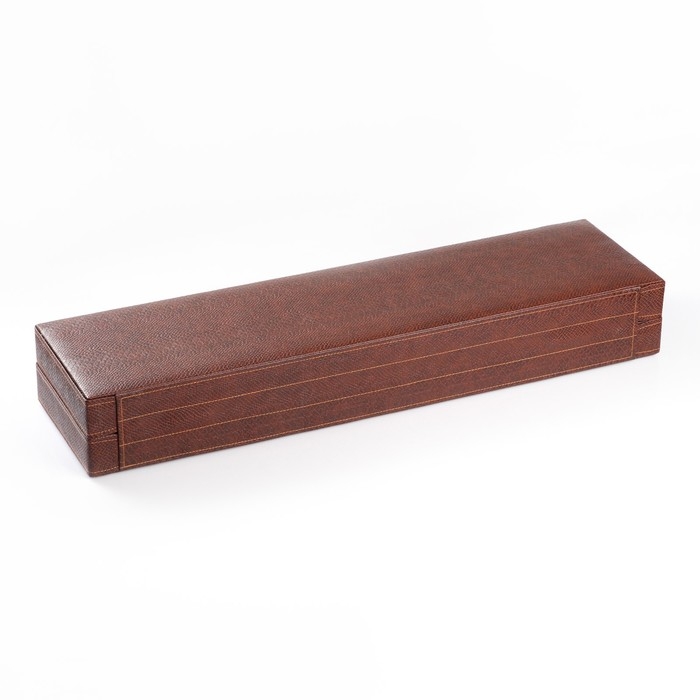 Набор с шампурами подарочный Набор с шампурами подарочный "Пикник" в коробке из эко-кожи №3