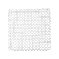 Накидка-массажер на сиденье 42х42 см, дерево, белый Накидка-массажер на сиденье 42х42 см, дерево, белый