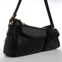 Сумка женская TEXTURA, средний размер, цвет чёрный Сумка женская TEXTURA, средний размер, цвет чёрный