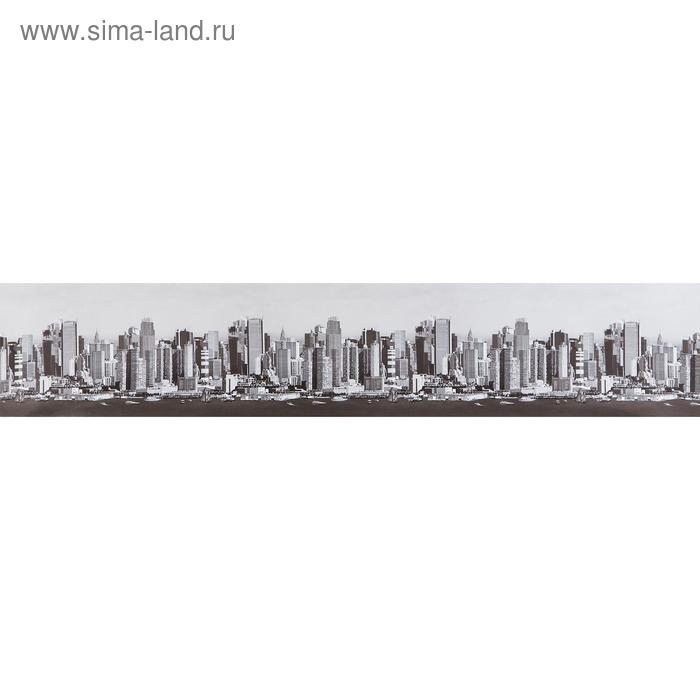 Кухонный фартук ПВХ "Мегаполис"  3000x600мм