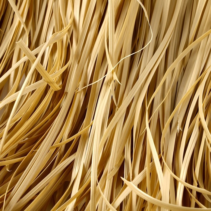 Декор &laquo;Искусственная солома&raquo;, цвет бежевый