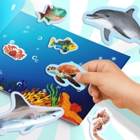 250 наклеек &laquo;Подводные обитатели&raquo;, 8 стр.