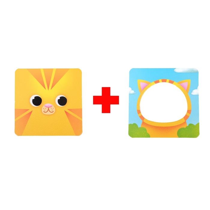 Развивающий набор &laquo;Где чья мордочка?&raquo;, 3+