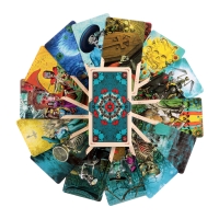 Карты Таро "Святой смерти", 78 л, карта 6 х 11.3 см Карты Таро "Святой смерти", 78 л, карта 6 х 11.3 см