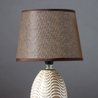 Лампа настольная 16720/1 E14 40Вт шоколадный 16,5х16,5х28 см RISALUX Лампа настольная 16720/1 E14 40Вт шоколадный 16,5х16,5х28 см RISALUX